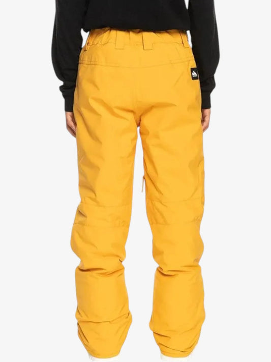 Pantalon Quiksilver Snow Estate Niño Amarillo