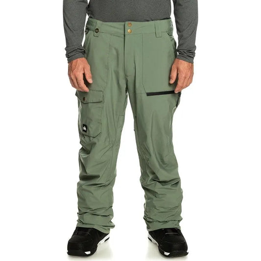 Pantalon Quiksilver Snow Utility Verde Oliva - Indy
