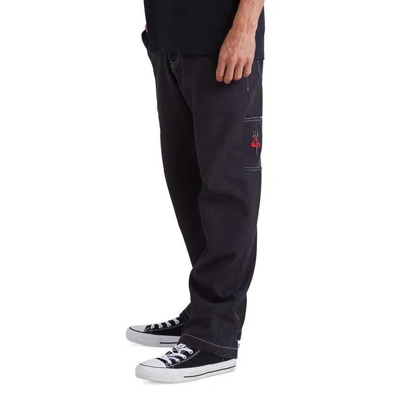Pantalon Quiksilver Tridagger Negro - Indy