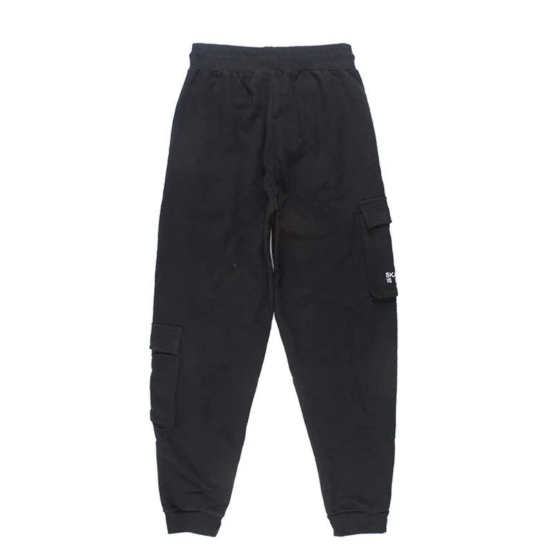 Pantalon Santa Cruz Jogging Cargo Rustico Niño Negro - Indy