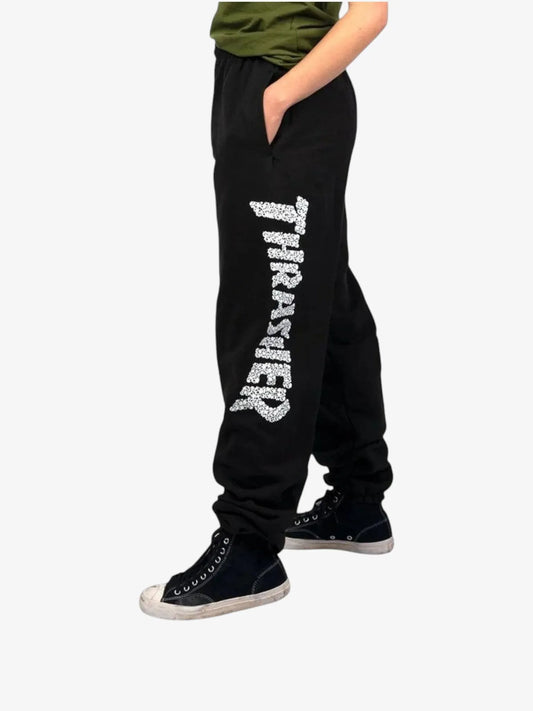 Pantalon Thrasher Sweatpant Skull Niño Negro