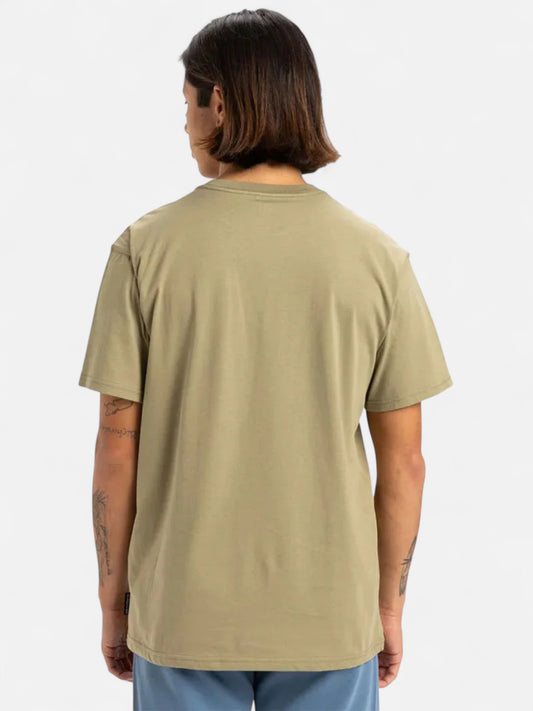 Remera Quiksilver Basic Amarillo