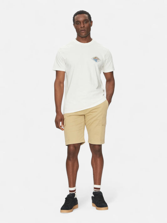 Remera Quiksilver EVO Future Islands Blanco