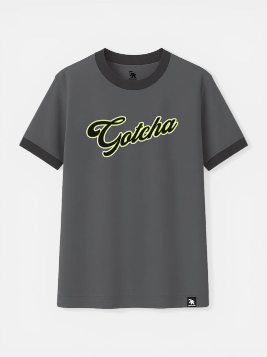 Remera Gotcha Coke Ringer Negro