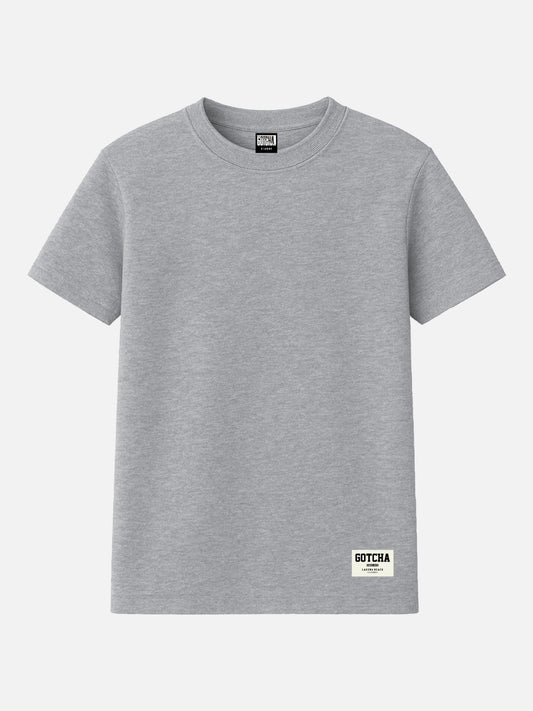 Remera Gotcha Basic Gris Melange