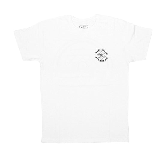Remera Good God Sri Yantra Blanco - Indy