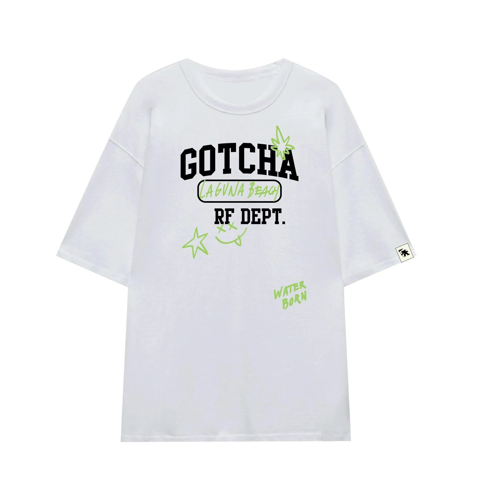 Remera Gotcha Waterborn Oversize Blanco - Indy