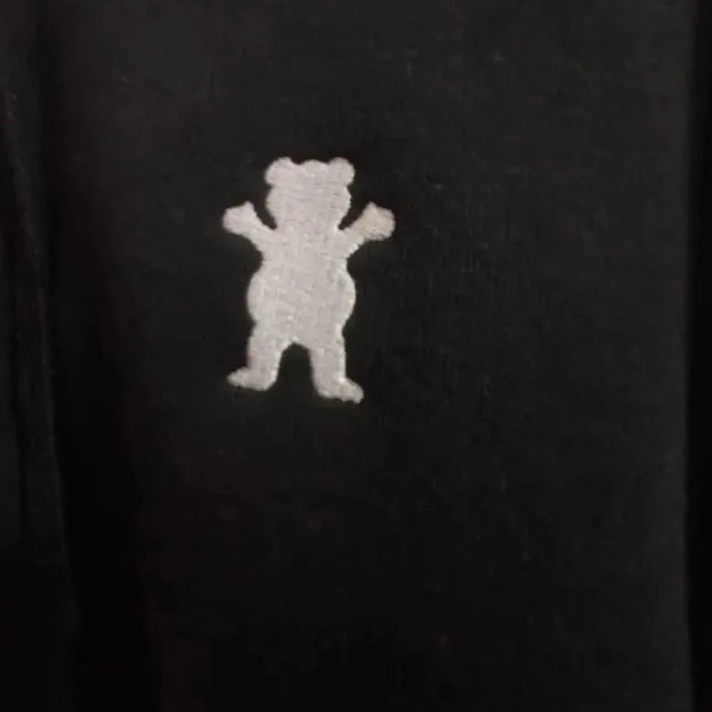 Remera Grizzly Og Bear Mini Negro - Indy