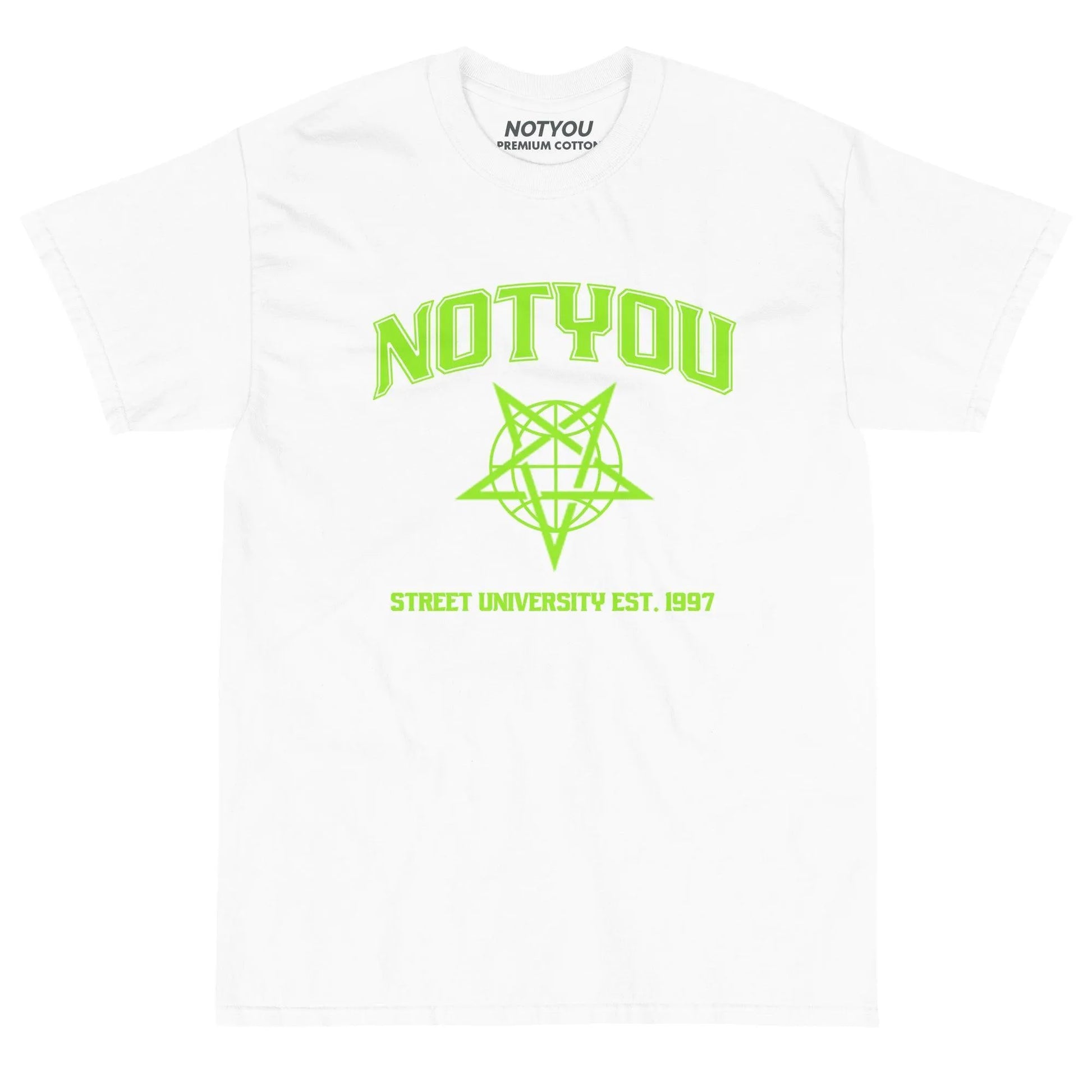 Remera Notyou College Blanco - Indy