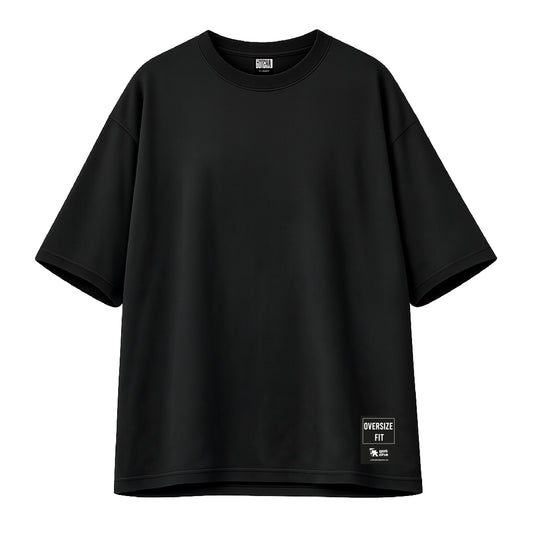 Remera Gotcha Solid Oversize Negro