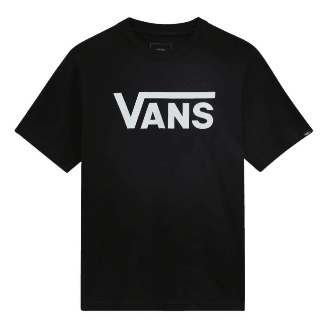 Remera Vans Classic Boys Negro Blanco - Indy