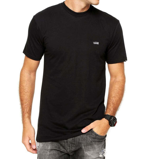 Remera Vans Left Chest Logo Negro