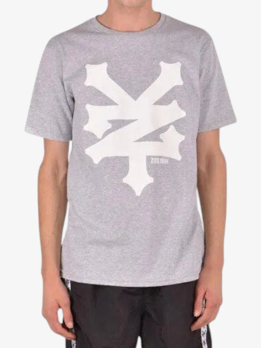 Remera Zoo York Logo Cracker Gris