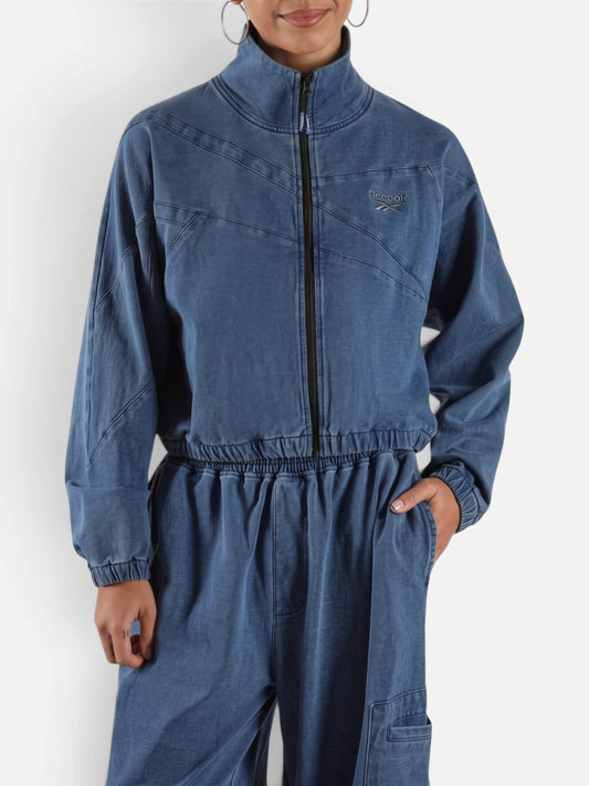 Campera Reebok Street Sport Vector Icon Track Jacket Azul