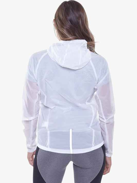 Campera Rompeviento Montagne Metric Mujer Blanco
