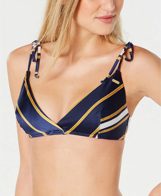 Top Bikini Roxy Romantic Senses Reg Wrap Tri Azul