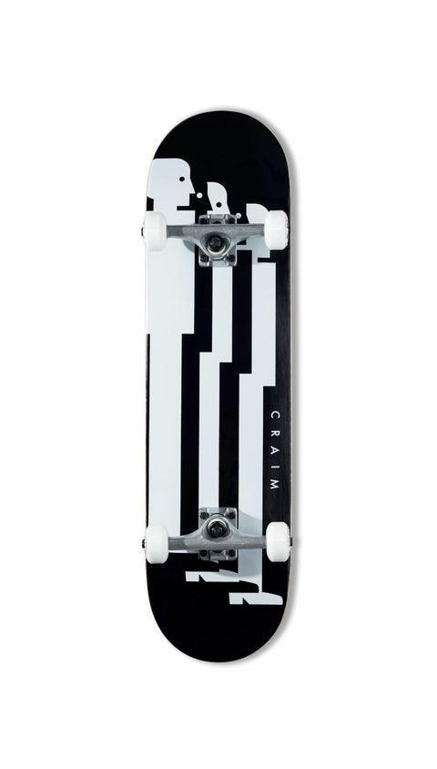 Skate Completo Craim Pleople Negro Blanco 8 - Indy