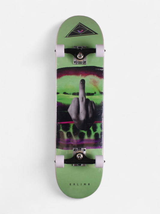 Skate Completo Kalima Flip Off Verde Lima