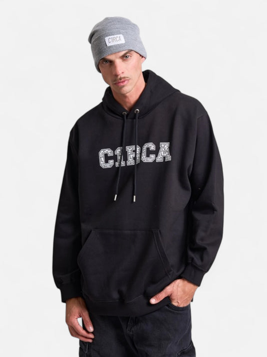 Buzo Circa Skull Oversize Negro