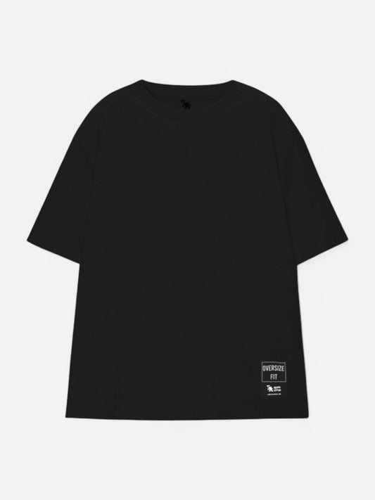 Remera Gotcha Solid Oversize Negro