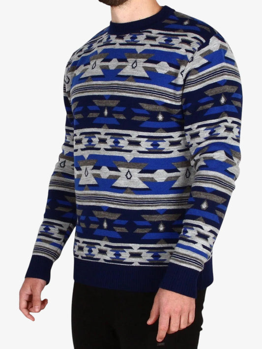 Sweater Volcom Raven Azul