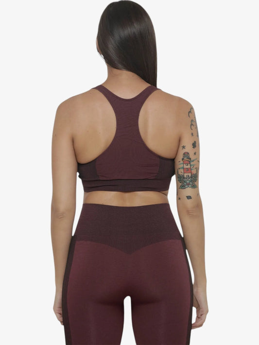 Top Deportivo Montagne Ekko Ciruela