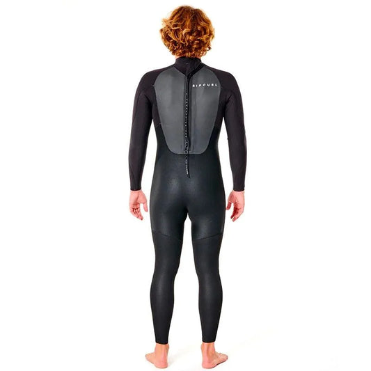 Traje Neoprene Rip Curl 4/3 Omega Back Zip Negro - Indy