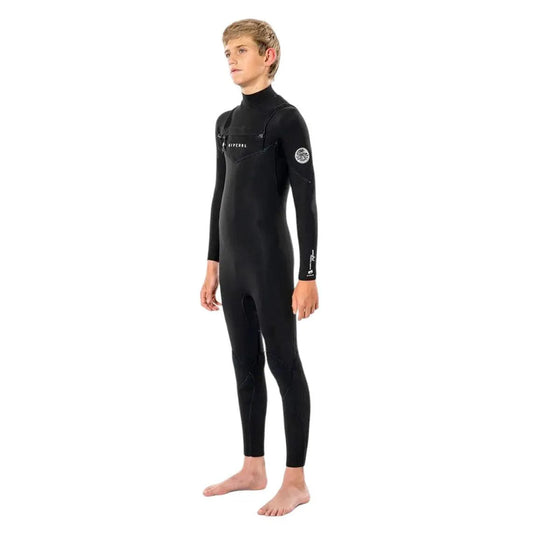 Traje Neoprene Rip Curl St 4/3 D Patrol Cz Niño Negro - Indy