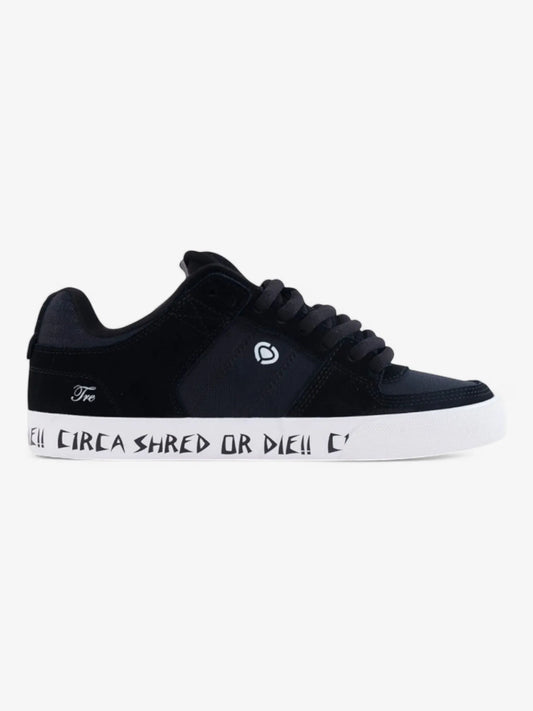 Zapatillas Circa Tre Negro Blanco