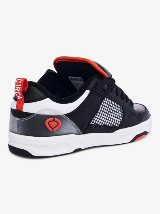 Zapatillas Circa Tave TT Blanco Negro Naranja