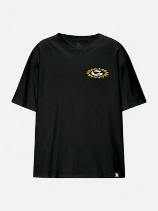 Remera Gotcha Vintage Logo Negro