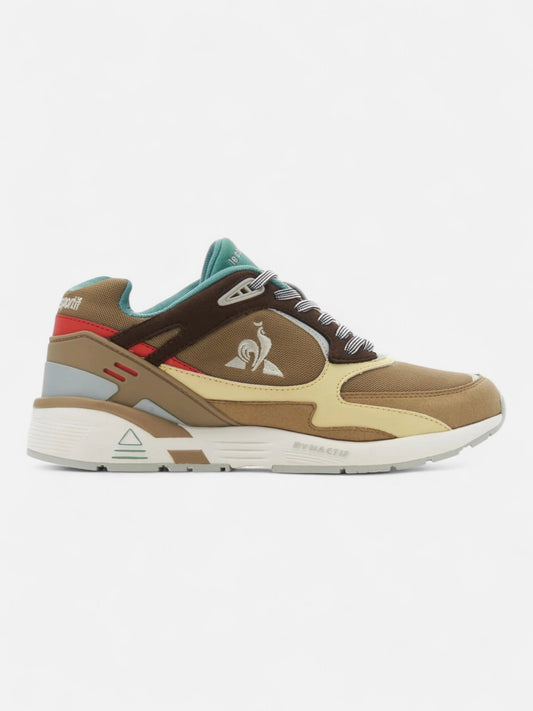 Zapatillas Le Coq Sportif Lcs R1100 Street Marron Amarillo