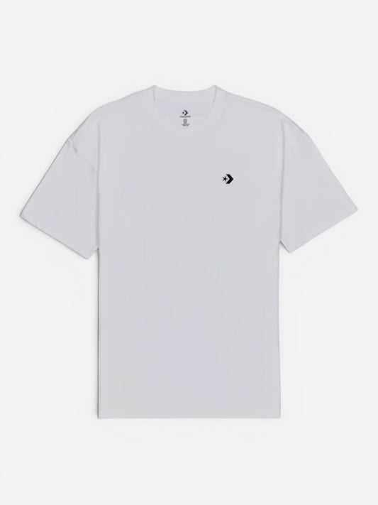 Remera Converse Star Chevron Blanco