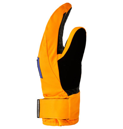 Guantes Dc Snow Franchise Niño Naranja