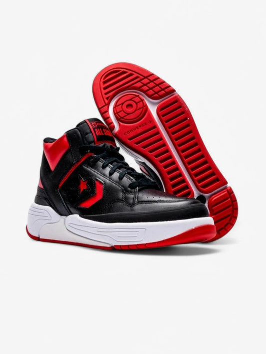 Zapatillas Converse Weapon Cx Colorblocked Leather Negro Rojo