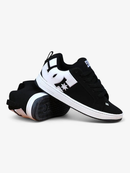 Zapatillas Dc Court Graffik SS Negro Blanco