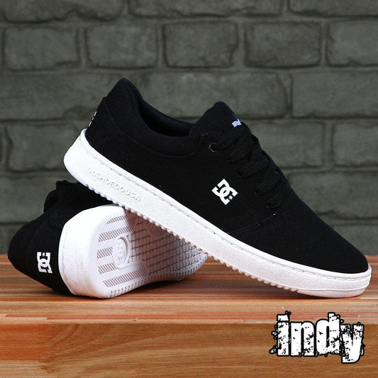Zapatillas Dc Crisis Tx Ss Negro Blanco - Indy