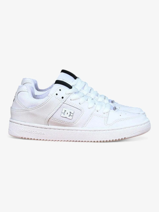 Zapatillas Dc Manteca Ss Mujer Blanco Blanco