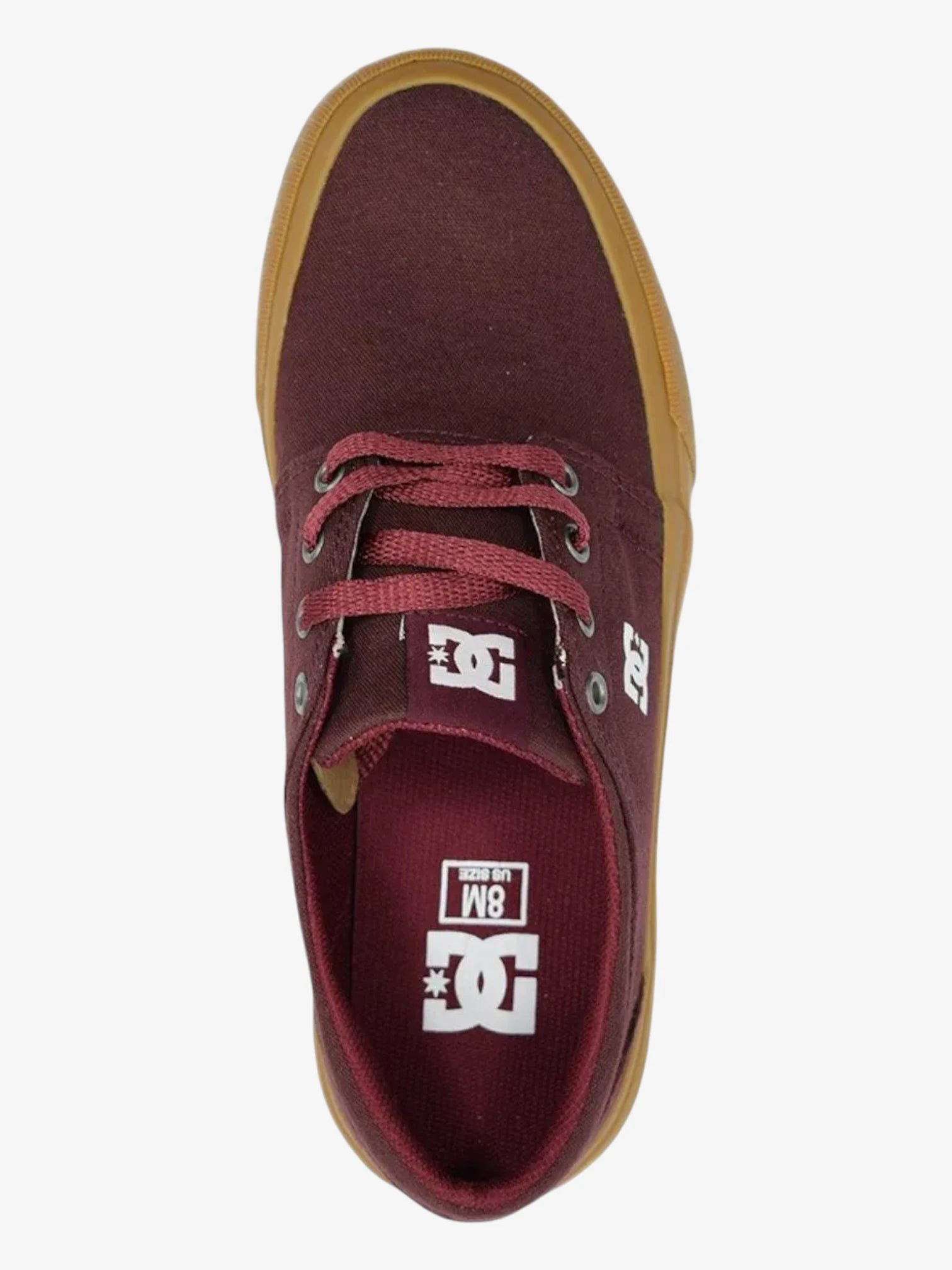 Zapatillas Dc Trase Tx Bordó Marrón - Indy