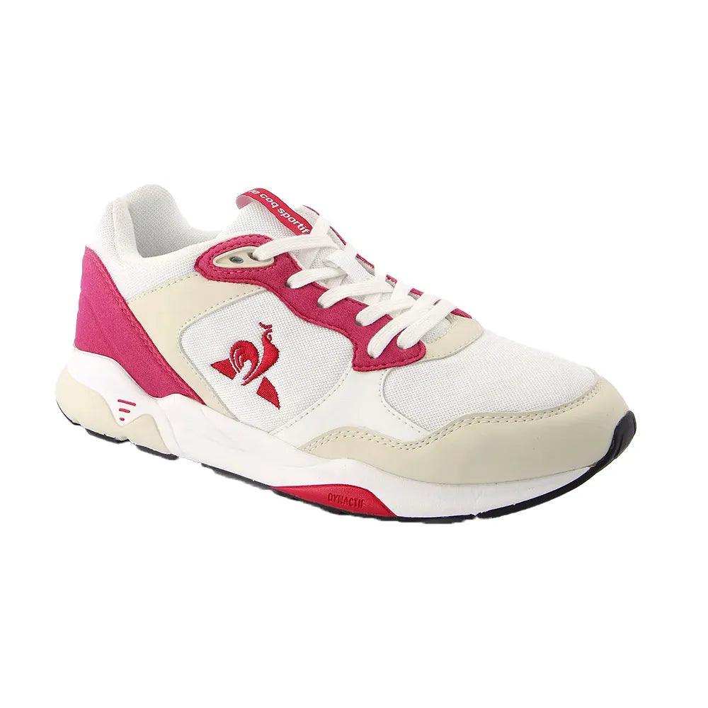Zapatillas Le Coq Sportif Lcs R500 Blanco Rosa - Indy