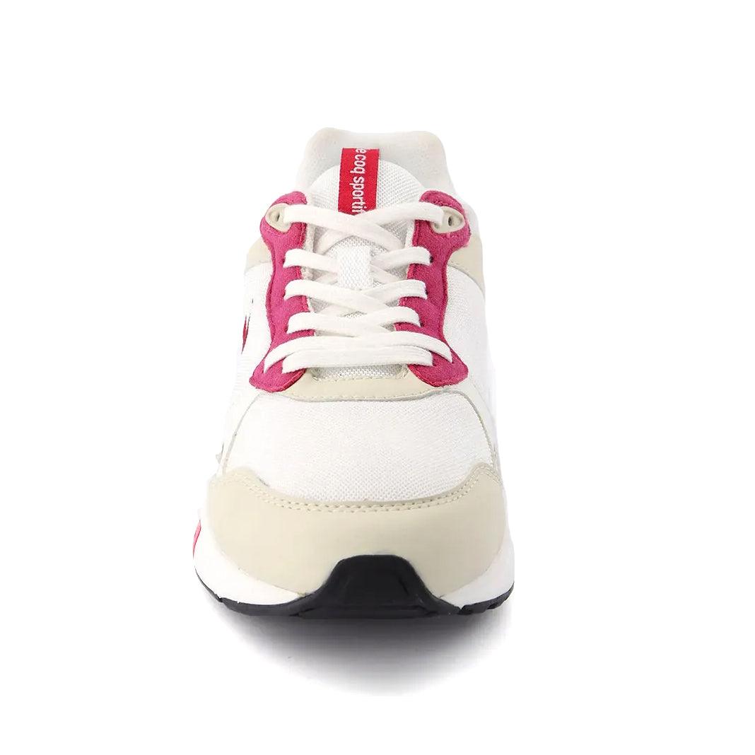 Zapatillas Le Coq Sportif Lcs R500 Blanco Rosa - Indy