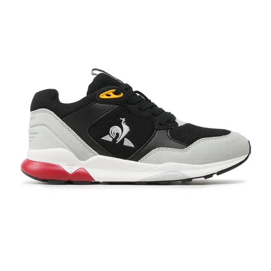 Zapatillas Le Coq Sportif Lcs R500 Negro Gris Rojo - Indy