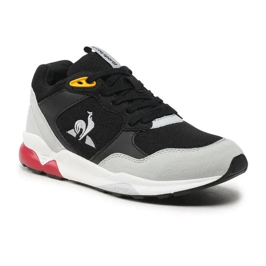 Zapatillas Le Coq Sportif Lcs R500 Negro Gris Rojo - Indy