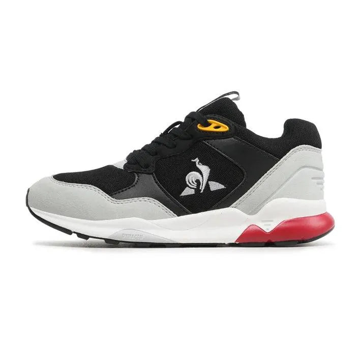 Zapatillas Le Coq Sportif Lcs R500 Negro Gris Rojo - Indy