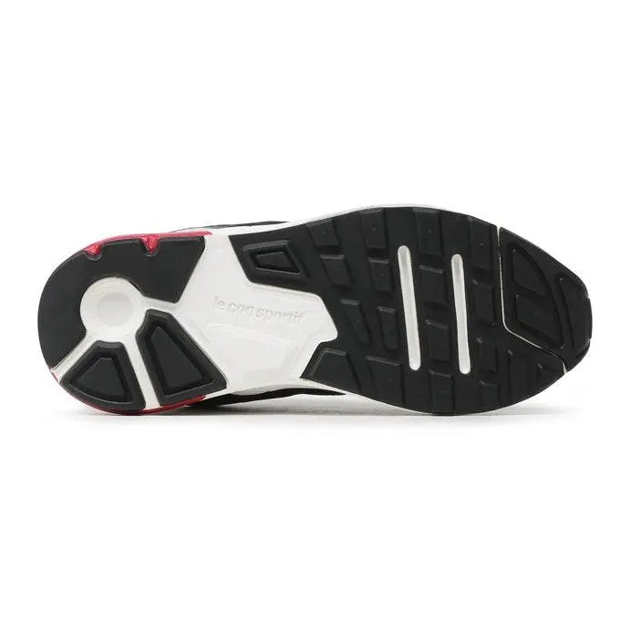 Zapatillas Le Coq Sportif Lcs R500 Negro Gris Rojo - Indy