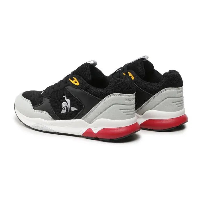 Zapatillas Le Coq Sportif Lcs R500 Negro Gris Rojo - Indy