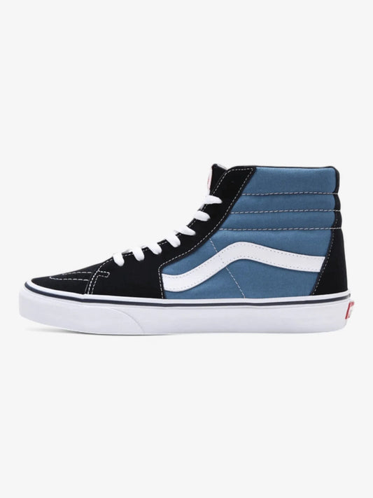 Zapatillas Vans Sk8 Hi Celeste Blanco