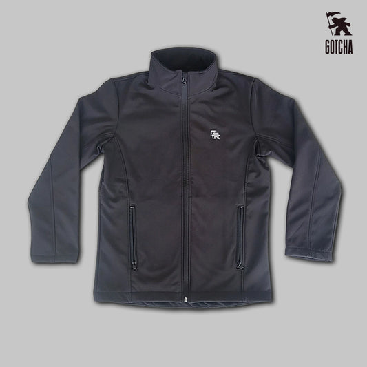 Campera Gotcha Through Softshel Negro