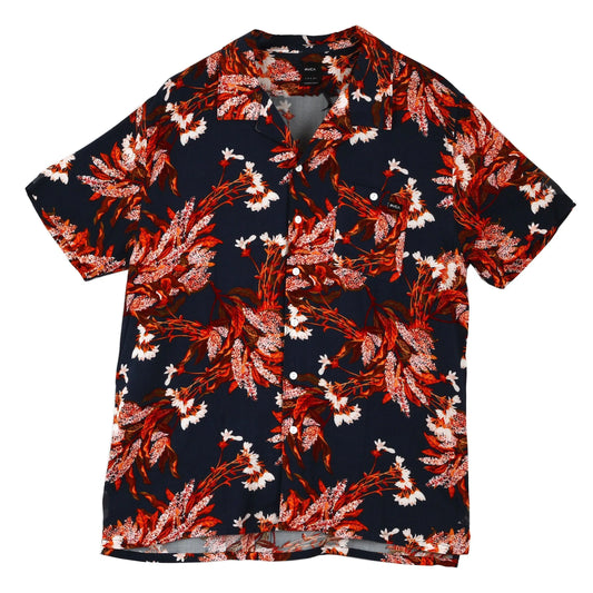 Camisa Rvca Beat Prints Azul Print - Indy
