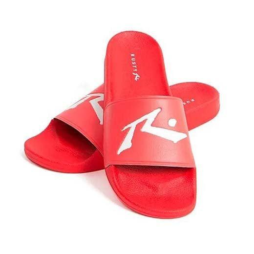 Ojota Rusty Competition Slide Rojo - Indy